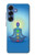 S2295 Bhuddha Aura Chakra Balancing Healing Case For Samsung Galaxy S25