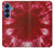 S2480 Tie Dye Red Case For Samsung Galaxy S25