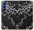 S2544 Japanese Kimono Style Black Flower Pattern Case For Samsung Galaxy S25