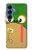 S2765 Frog Bee Cute Cartoon Case For Samsung Galaxy S25