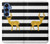 S2794 Black and White Striped Deer Gold Sparkles Case For Samsung Galaxy S25