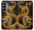 S2804 Chinese Gold Dragon Printed Case For Samsung Galaxy S25