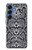 S2855 White Rattle Snake Skin Graphic Printed Case For Samsung Galaxy S25