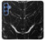 S2895 Black Marble Graphic Printed Case For Samsung Galaxy S25