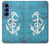 S3053 Marine Anchor Blue Case For Samsung Galaxy S25