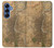 S3230 Vintage Map of London Case For Samsung Galaxy S25