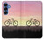 S3252 Bicycle Sunset Case For Samsung Galaxy S25