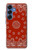 S3355 Bandana Red Pattern Case For Samsung Galaxy S25