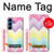 S3514 Rainbow Zigzag Case For Samsung Galaxy S25