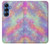 S3706 Pastel Rainbow Galaxy Pink Sky Case For Samsung Galaxy S25