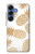 S3718 Seamless Pineapple Case For Samsung Galaxy S25