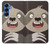 S3855 Sloth Face Cartoon Case For Samsung Galaxy S25