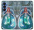 S3911 Cute Little Mermaid Aqua Spa Case For Samsung Galaxy S25