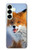 S0417 Fox Case For Samsung Galaxy S25 Plus
