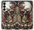 S0753 Skull Wing Rose Punk Case For Samsung Galaxy S25 Plus