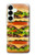 S0790 Hamburger Case For Samsung Galaxy S25 Plus