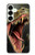 S0923 T-Rex Dinosaur Case For Samsung Galaxy S25 Plus