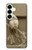 S1386 Paper Sculpture Owl Case For Samsung Galaxy S25 Plus