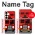 S2058 England British Double Decker Bus Case For Samsung Galaxy S25 Plus