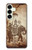 S2102 Thai Art Buddha on Elephant Case For Samsung Galaxy S25 Plus