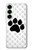 S2355 Paw Foot Print Case For Samsung Galaxy S25 Plus