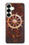 S2766 Ship Wheel Rusty Texture Case For Samsung Galaxy S25 Plus