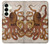 S2801 Vintage Octopus Case For Samsung Galaxy S25 Plus