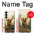 S2841 Vintage Reindeer Christmas Case For Samsung Galaxy S25 Plus