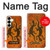 S2901 Lizard Aboriginal Art Case For Samsung Galaxy S25 Plus