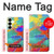 S2942 Brush Stroke Painting Case For Samsung Galaxy S25 Plus