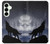 S3011 Dream Catcher Wolf Howling Case For Samsung Galaxy S25 Plus