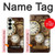 S3172 Gold Clock Live Case For Samsung Galaxy S25 Plus