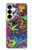 S3255 Colorful Art Pattern Case For Samsung Galaxy S25 Plus