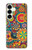 S3272 Colorful Pattern Case For Samsung Galaxy S25 Plus