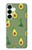 S3285 Avocado Fruit Pattern Case For Samsung Galaxy S25 Plus
