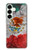 S3314 Mexico Flag Vinatage Football Graphic Case For Samsung Galaxy S25 Plus