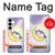 S3485 Cute Unicorn Sleep Case For Samsung Galaxy S25 Plus