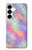 S3706 Pastel Rainbow Galaxy Pink Sky Case For Samsung Galaxy S25 Plus
