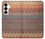 S3752 Zigzag Fabric Pattern Graphic Printed Case For Samsung Galaxy S25 Plus