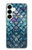 S3809 Mermaid Fish Scale Case For Samsung Galaxy S25 Plus