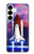S3913 Colorful Nebula Space Shuttle Case For Samsung Galaxy S25 Plus