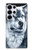 S0123 Grim White Wolf Case For Samsung Galaxy S25 Ultra