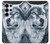 S0123 Grim White Wolf Case For Samsung Galaxy S25 Ultra