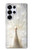 S1980 White Peacock Case For Samsung Galaxy S25 Ultra