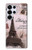 S2211 Paris Postcard Eiffel Tower Case For Samsung Galaxy S25 Ultra