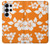 S2245 Hawaiian Hibiscus Orange Pattern Case For Samsung Galaxy S25 Ultra