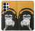 S2324 Funny Monkey with Headphone Pop Music Case For Samsung Galaxy S25 Ultra