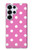 S2358 Pink Polka Dots Case For Samsung Galaxy S25 Ultra