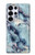 S2689 Blue Marble Texture Graphic Printed Case For Samsung Galaxy S25 Ultra