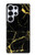 S2896 Gold Marble Graphic Printed Case For Samsung Galaxy S25 Ultra